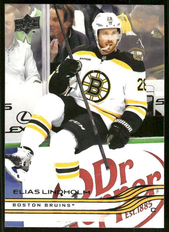 2025-26 Upper Deck #8 Elias Lindholm