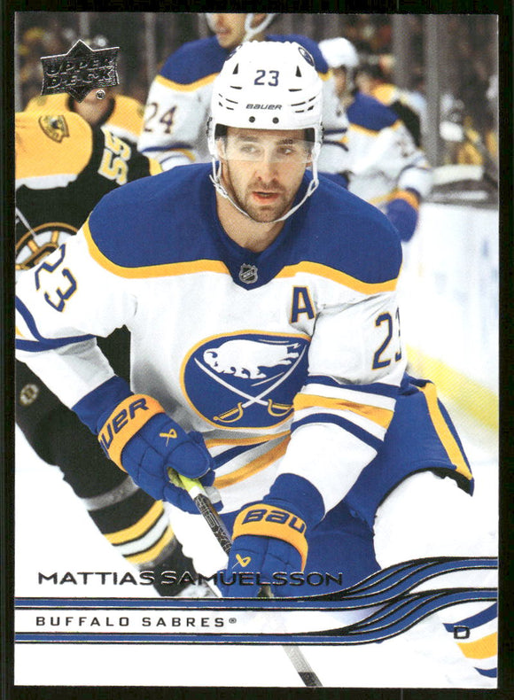 2025-26 Upper Deck #15 Mattias Samuelsson