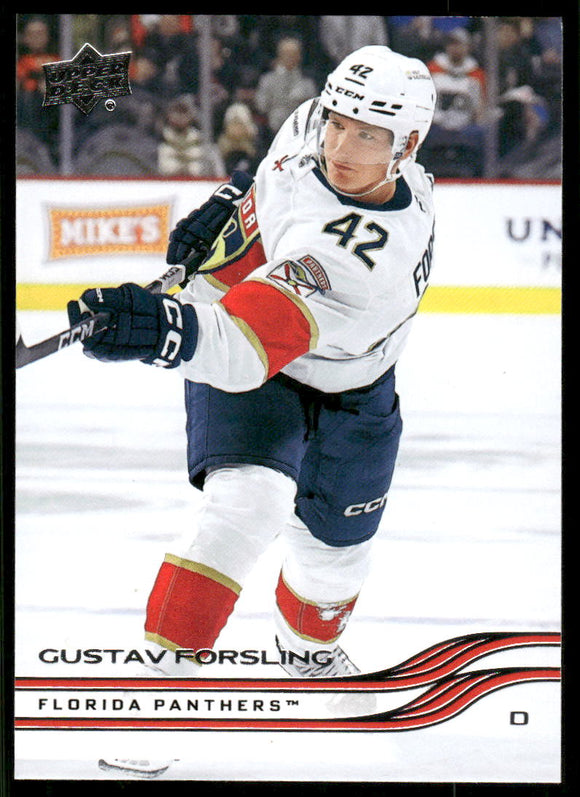 2025-26 Upper Deck #71 Gustav Forsling