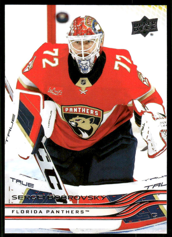 2025-26 Upper Deck #74 Sergei Bobrovsky