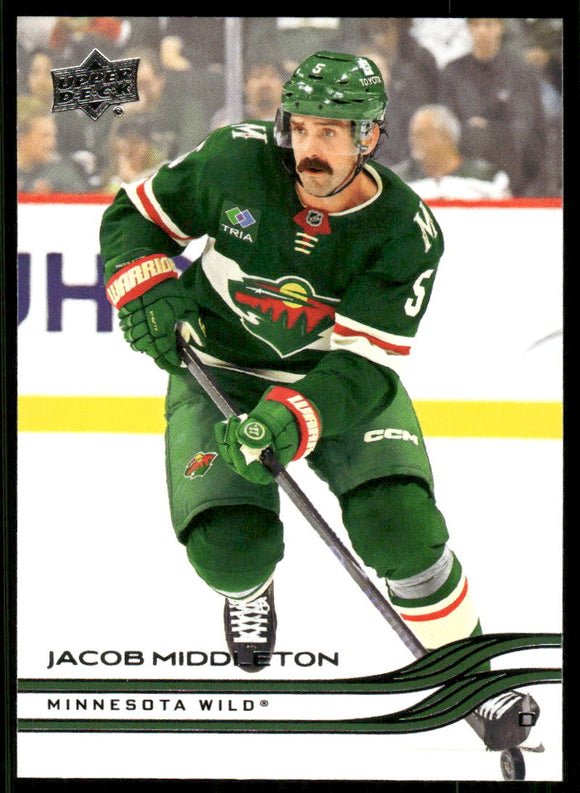 2025-26 Upper Deck #82 Jacob Middleton