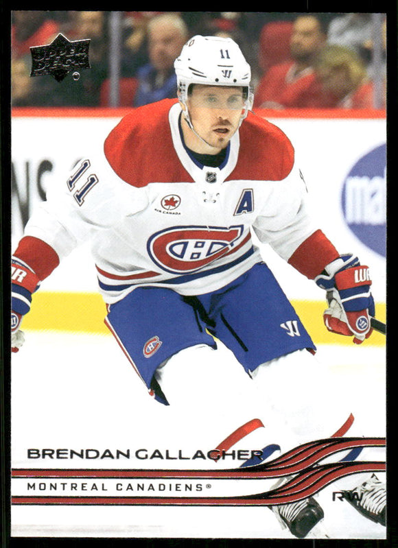 2025-26 Upper Deck #89 Brendan Gallagher