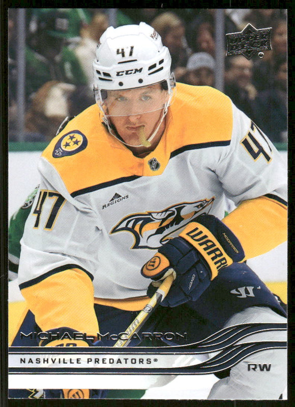 2025-26 Upper Deck #97 Michael McCarron