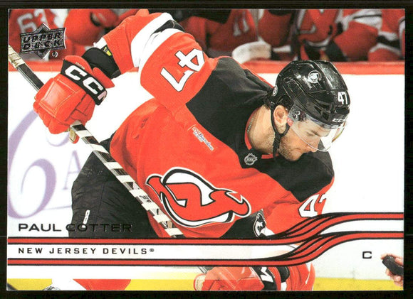 2025-26 Upper Deck #102 Paul Cotter