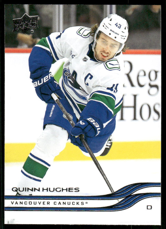 2025-26 Upper Deck #177 Quinn Hughes