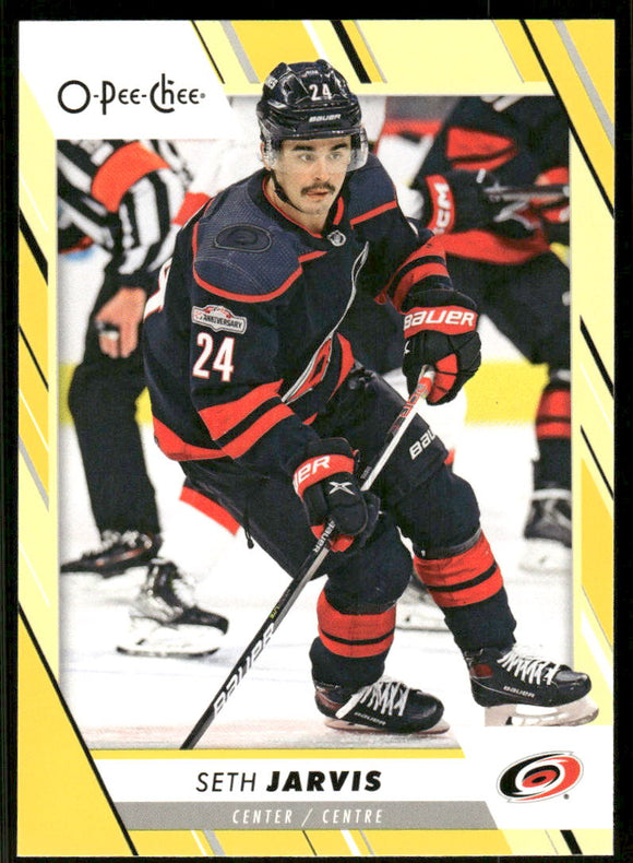 2023-24 O-Pee-Chee Yellow #125 Seth Jarvis