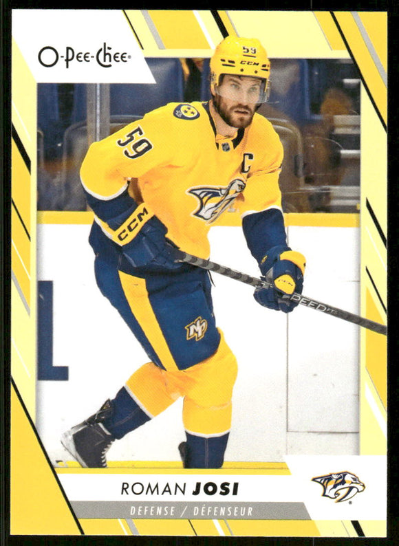 2023-24 O-Pee-Chee Yellow #160 Roman Josi
