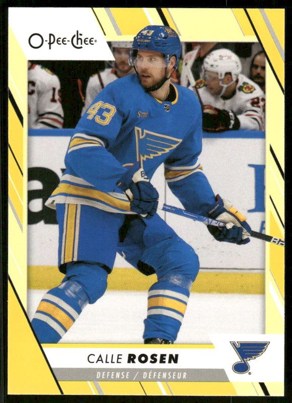 2023-24 O-Pee-Chee Yellow #209 Calle Rosen