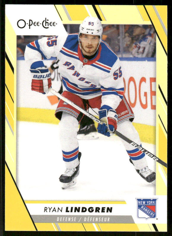 2023-24 O-Pee-Chee Yellow #217 Ryan Lindgren