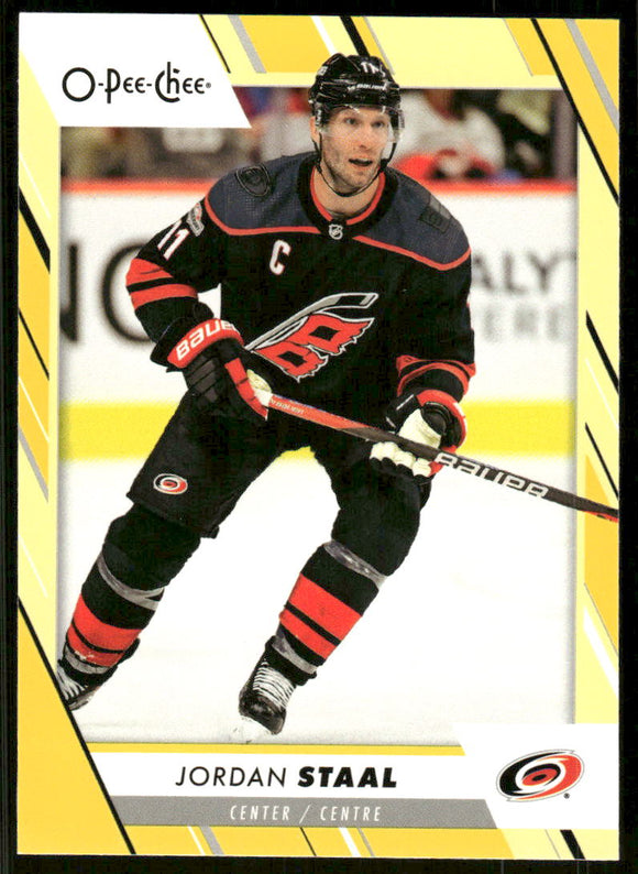 2023-24 O-Pee-Chee Yellow #254 Jordan Staal