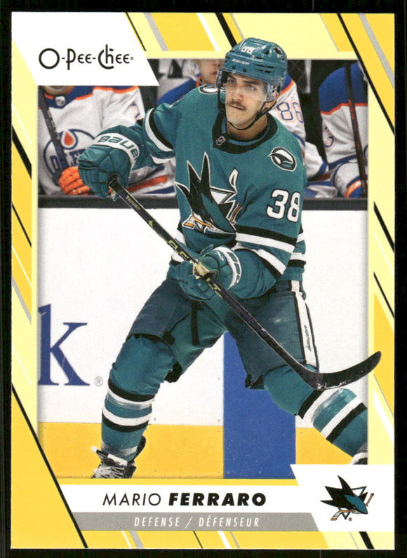 2023-24 O-Pee-Chee Yellow #278 Mario Ferraro