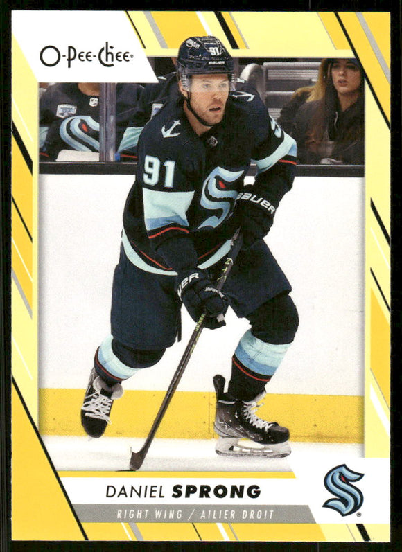 2023-24 O-Pee-Chee Yellow #292 Daniel Sprong