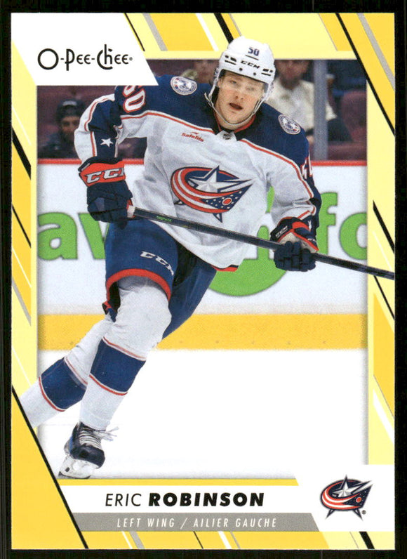 2023-24 O-Pee-Chee Yellow #428 Eric Robinson