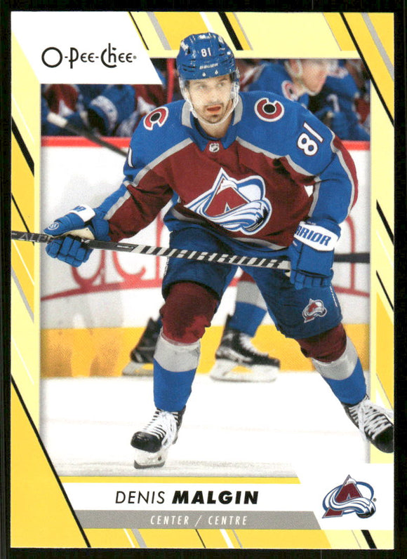 2023-24 O-Pee-Chee Yellow #481 Denis Malgin