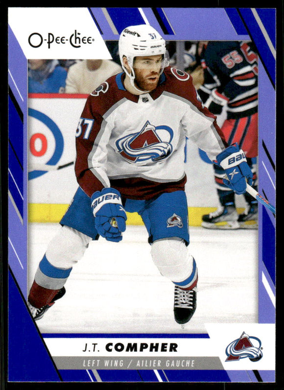 2023-24 O-Pee-Chee Blue #31 J.T. Compher
