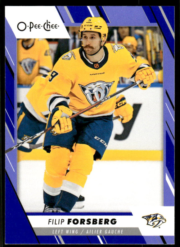 2023-24 O-Pee-Chee Blue #35 Filip Forsberg