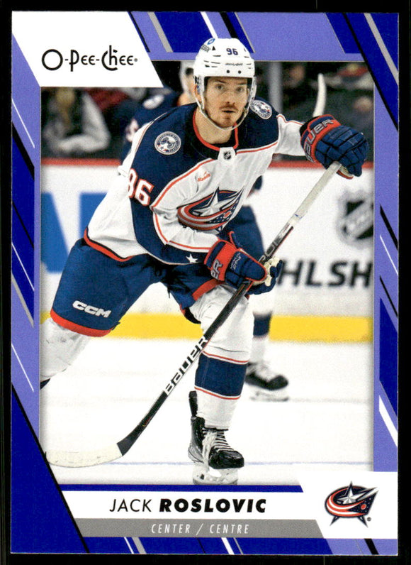 2023-24 O-Pee-Chee Blue #41 Jack Roslovic