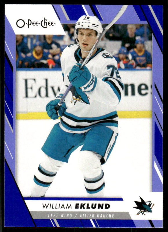 2023-24 O-Pee-Chee Blue #70 William Eklund