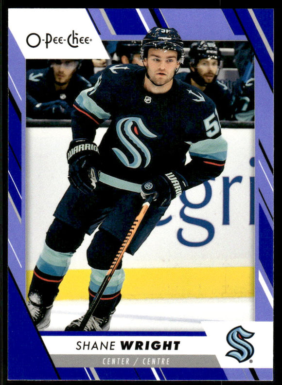 2023-24 O-Pee-Chee Blue #77 Shane Wright