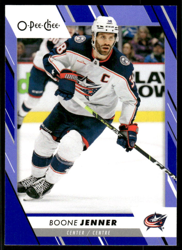 2023-24 O-Pee-Chee Blue #133 Boone Jenner