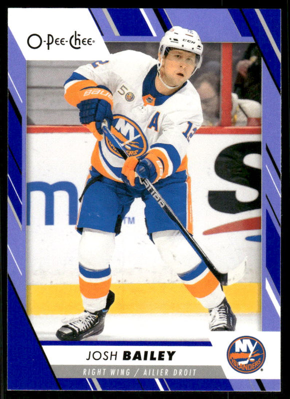2023-24 O-Pee-Chee Blue #178 Josh Bailey