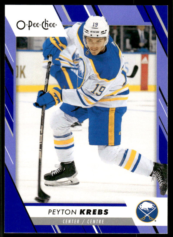 2023-24 O-Pee-Chee Blue #213 Peyton Krebs