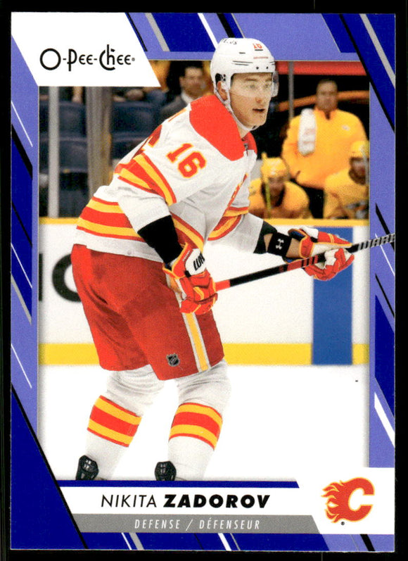 2023-24 O-Pee-Chee Blue #216 Nikita Zadorov