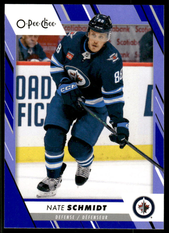 2023-24 O-Pee-Chee Blue #224 Nate Schmidt
