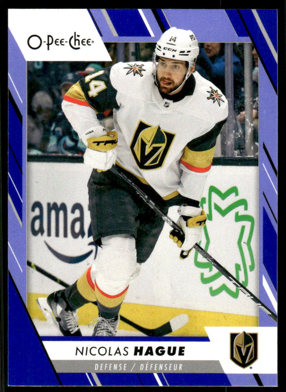 2023-24 O-Pee-Chee Blue #231 Nicolas Hague