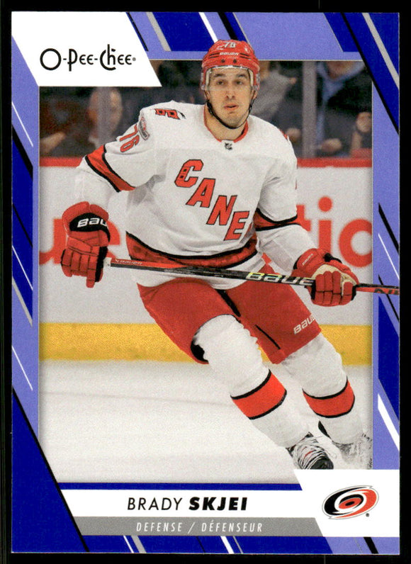 2023-24 O-Pee-Chee Blue #234 Brady Skjei