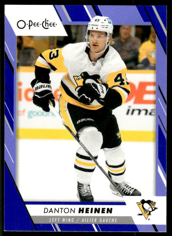 2023-24 O-Pee-Chee Blue #256 Danton Heinen