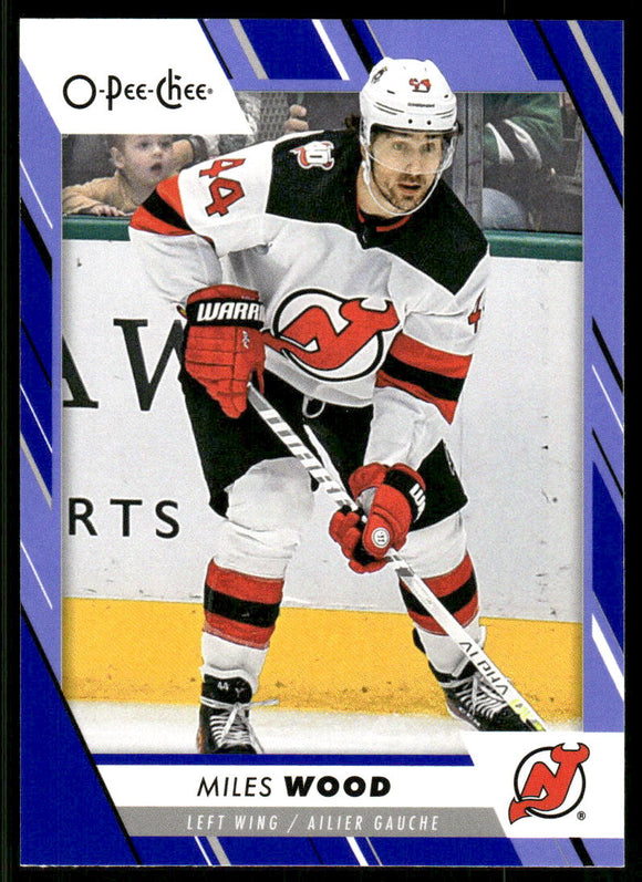 2023-24 O-Pee-Chee Blue #263 Miles Wood