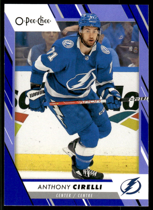 2023-24 O-Pee-Chee Blue #269 Anthony Cirelli
