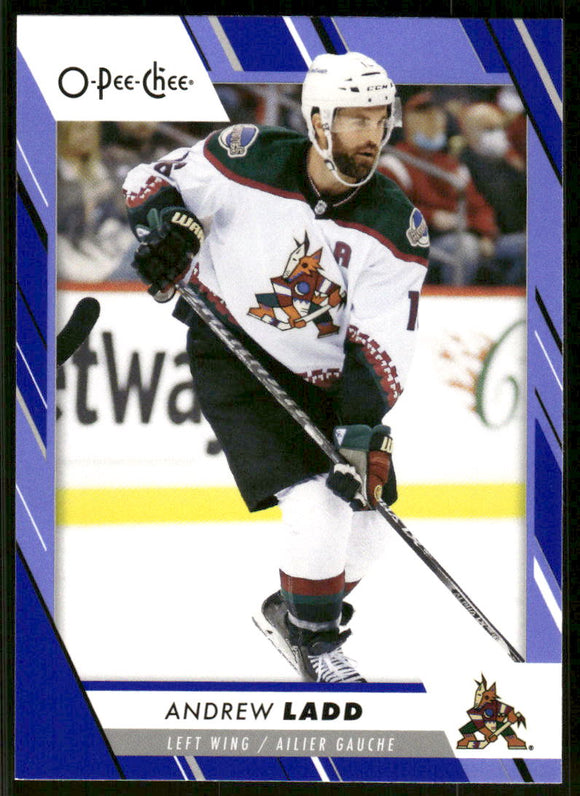 2023-24 O-Pee-Chee Blue #302 Andrew Ladd