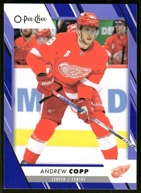 2023-24 O-Pee-Chee Blue #330 Andrew Copp
