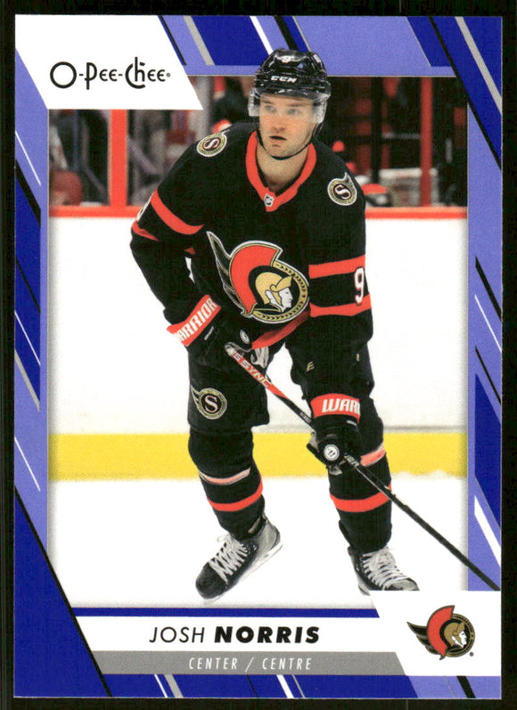 2023-24 O-Pee-Chee Blue #331 Josh Norris