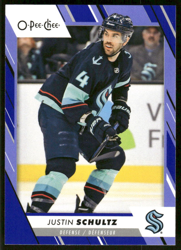 2023-24 O-Pee-Chee Blue #335 Justin Schultz