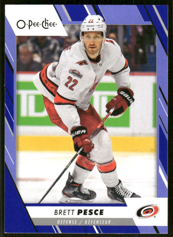 2023-24 O-Pee-Chee Blue #355 Brett Pesce
