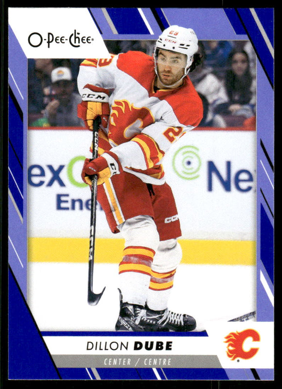 2023-24 O-Pee-Chee Blue #403 Dillon Dube