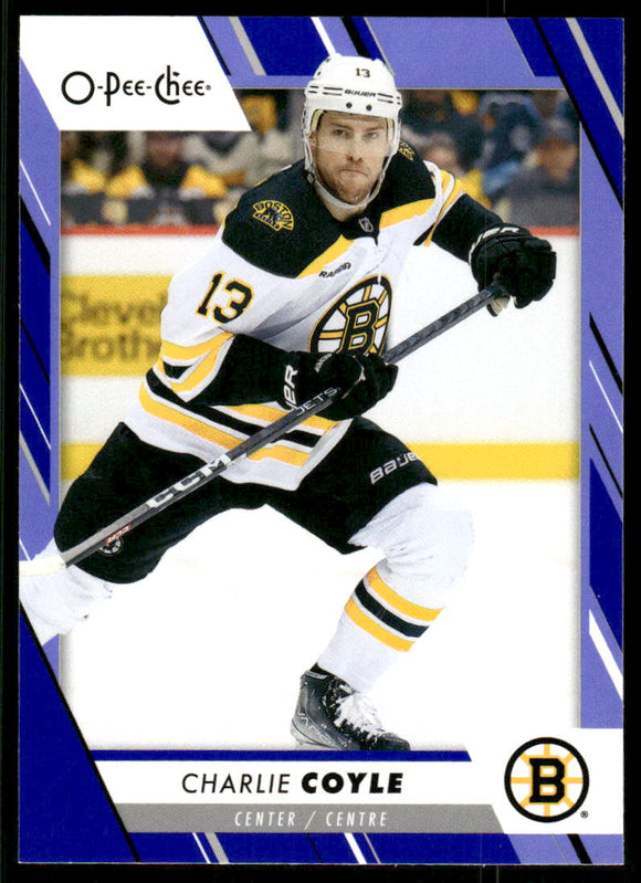 2023-24 O-Pee-Chee Blue #410 Charlie Coyle
