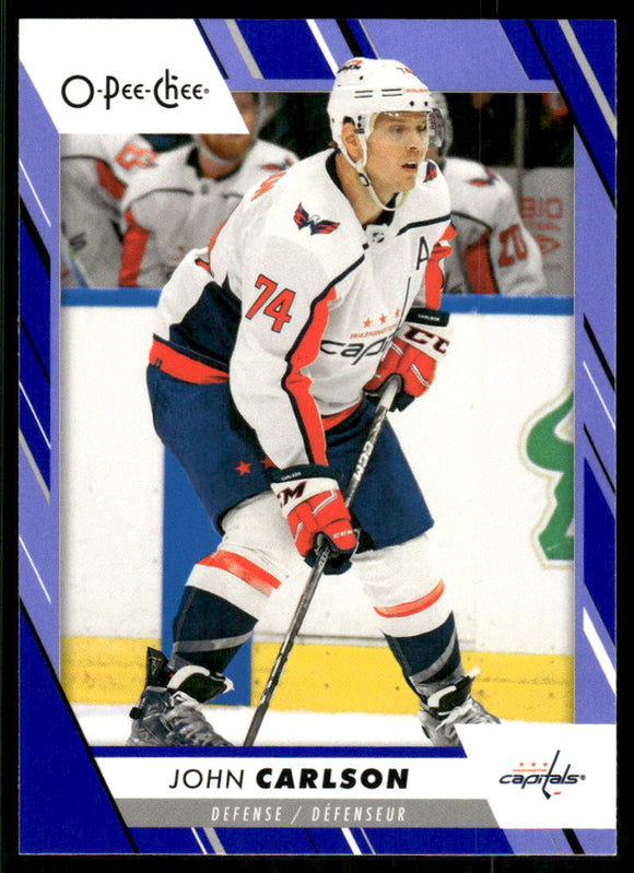 2023-24 O-Pee-Chee Blue #411 John Carlson