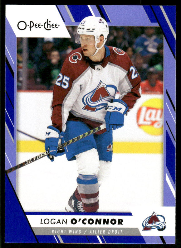 2023-24 O-Pee-Chee Blue #419 Logan O'Connor