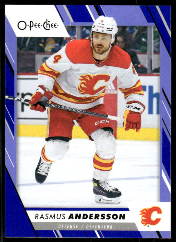 2023-24 O-Pee-Chee Blue #423 Rasmus Andersson
