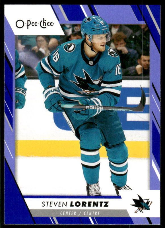 2023-24 O-Pee-Chee Blue #426 Steven Lorentz