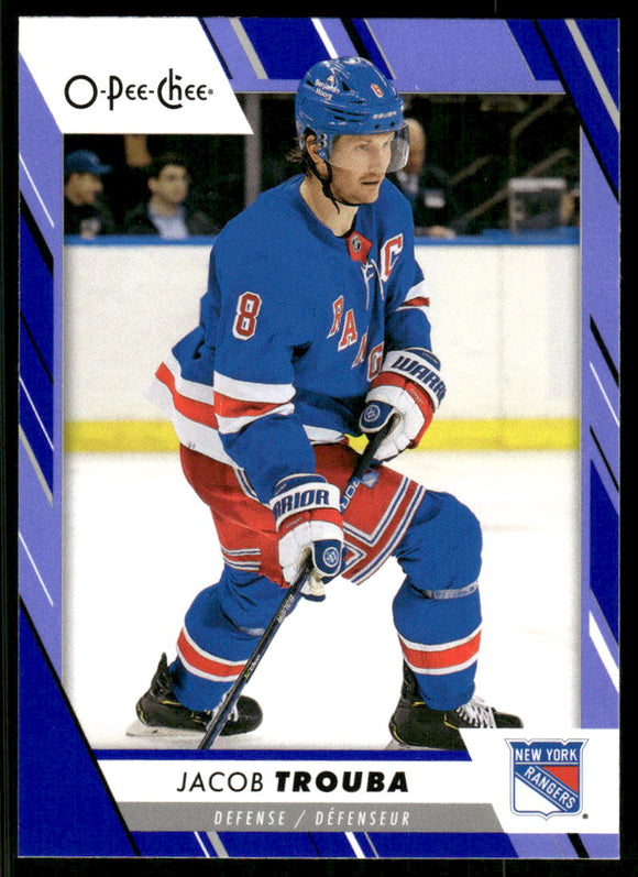 2023-24 O-Pee-Chee Blue #431 Jacob Trouba