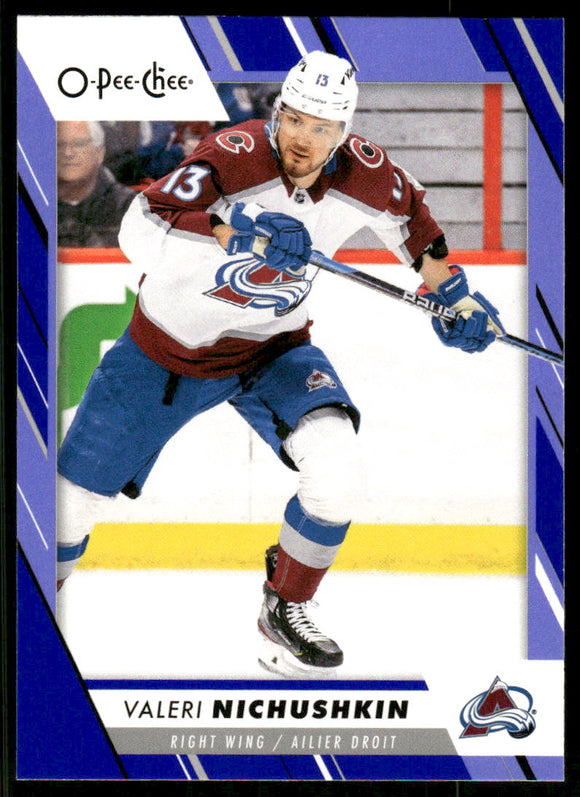 2023-24 O-Pee-Chee Blue #432 Valeri Nichushkin