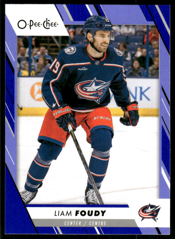2023-24 O-Pee-Chee Blue #433 Liam Foudy