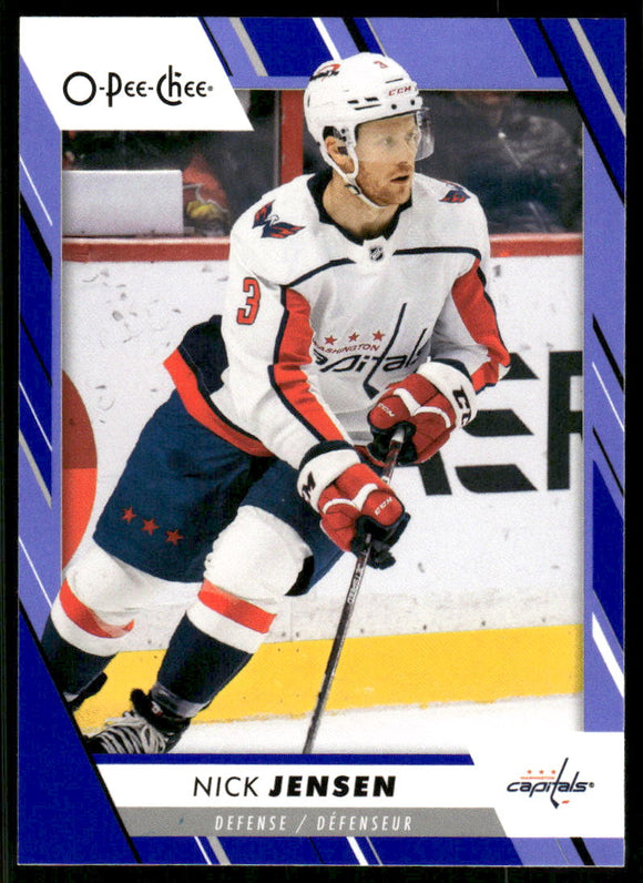 2023-24 O-Pee-Chee Blue #445 Nick Jensen