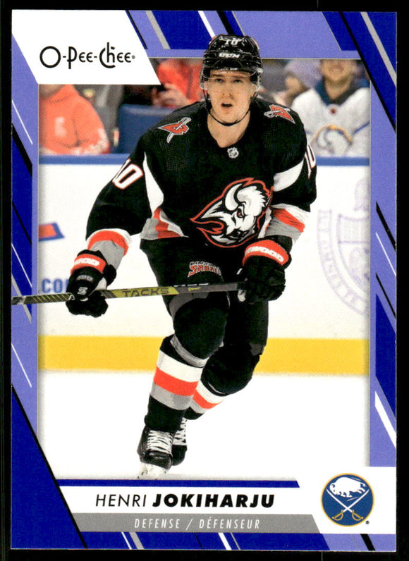 2023-24 O-Pee-Chee Blue #459 Henri Jokiharju