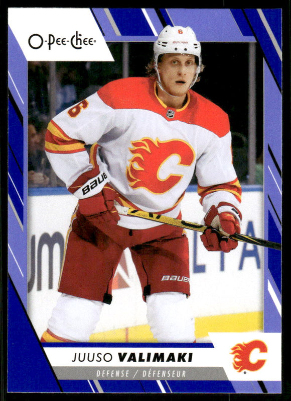 2023-24 O-Pee-Chee Blue #465 Juuso Valimaki